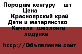Породам кенгуру. (2шт) › Цена ­ 1 500 - Красноярский край Дети и материнство » Качели, шезлонги, ходунки   